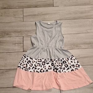 🍕 SHEIN Girls Leopard Tank Dress🍿